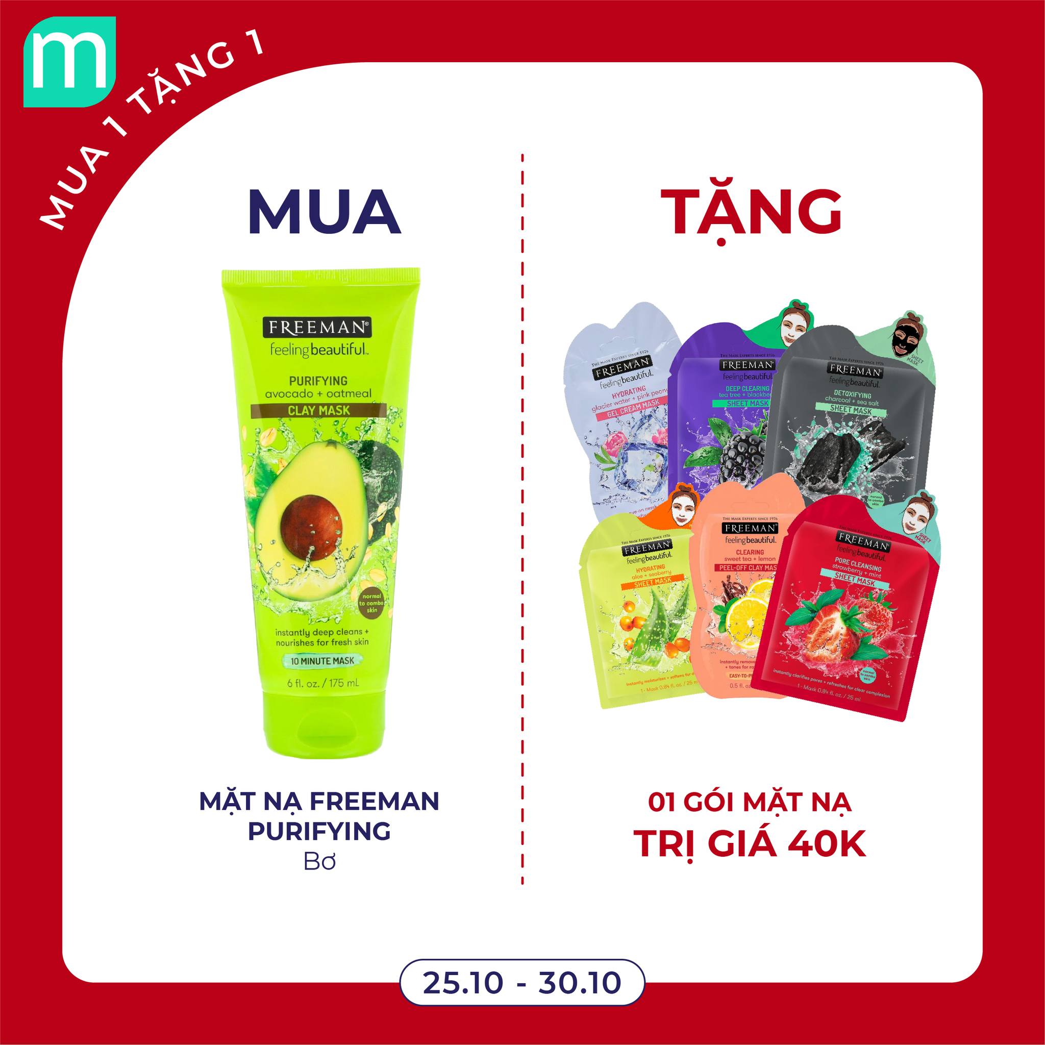 [MintxFreeman] Mua 1 Freeman Full Size Tặng 1 Freeman Sample Size
