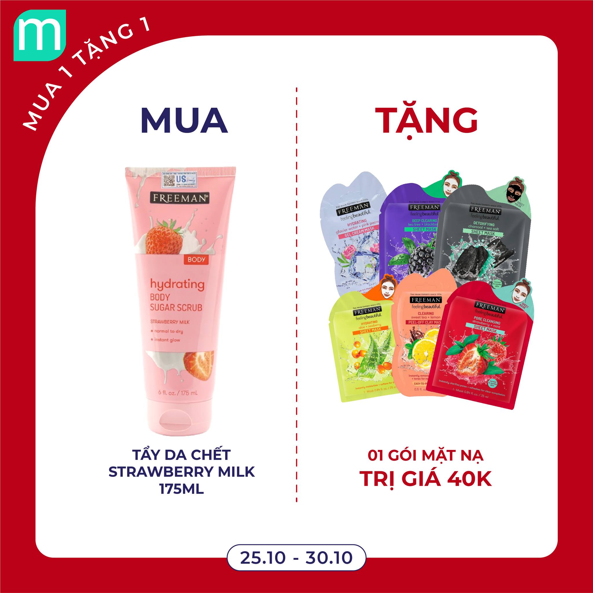 [MintxFreeman] Mua 1 Freeman Full Size Tặng 1 Freeman Sample Size