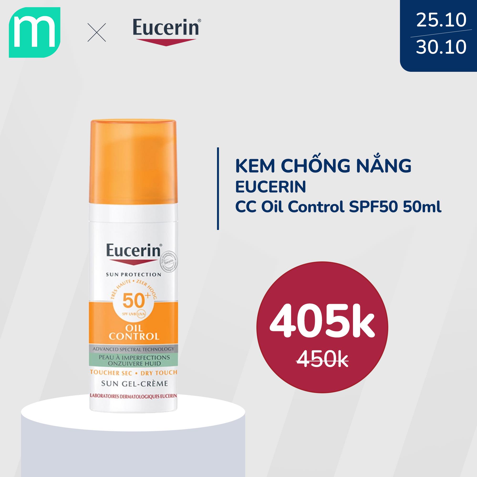 [EucerinxMint] Chương Trình Sale 10% Toàn Bộ Sản Phẩm Eucerin