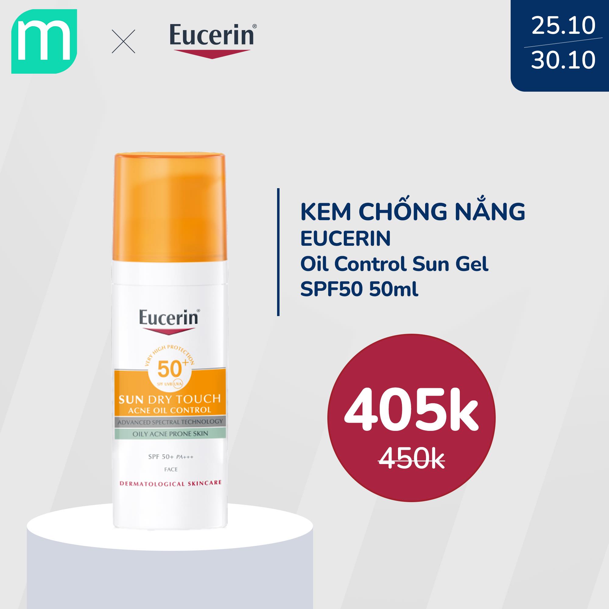 [EucerinxMint] Chương Trình Sale 10% Toàn Bộ Sản Phẩm Eucerin