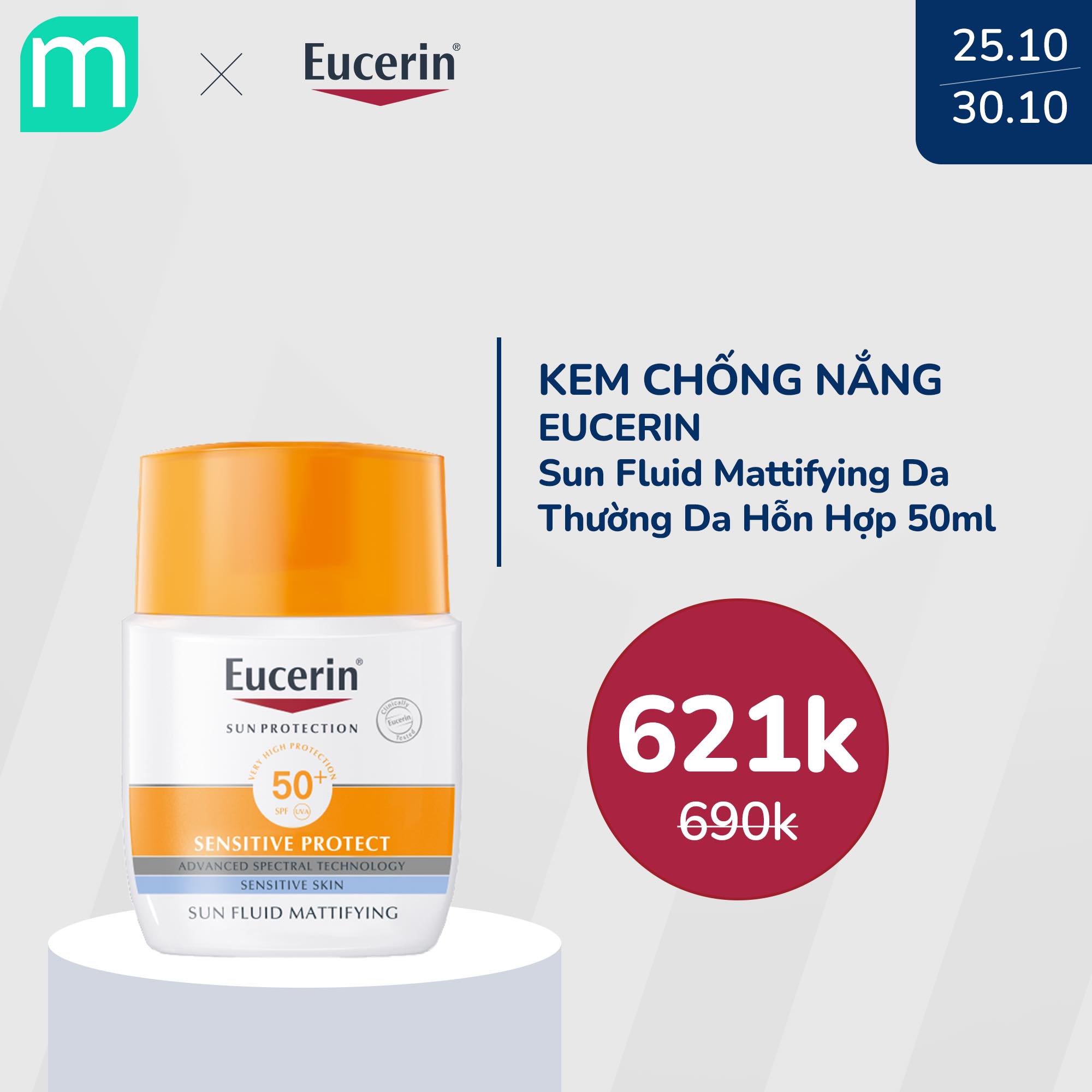 [EucerinxMint] Chương Trình Sale 10% Toàn Bộ Sản Phẩm Eucerin