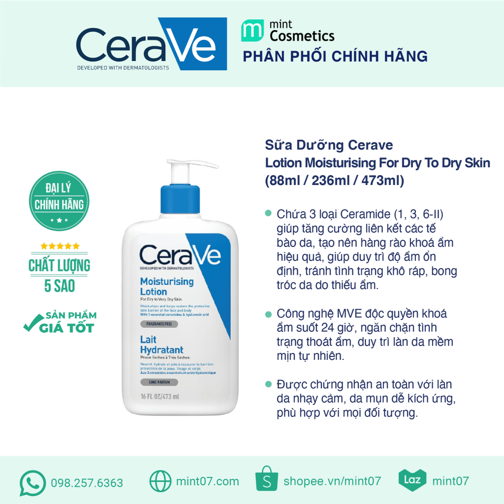 Tổng Hợp Sản Phẩm Chính Hãng Cerave Tổng Hợp Sản Phẩm Chính Hãng Cerave