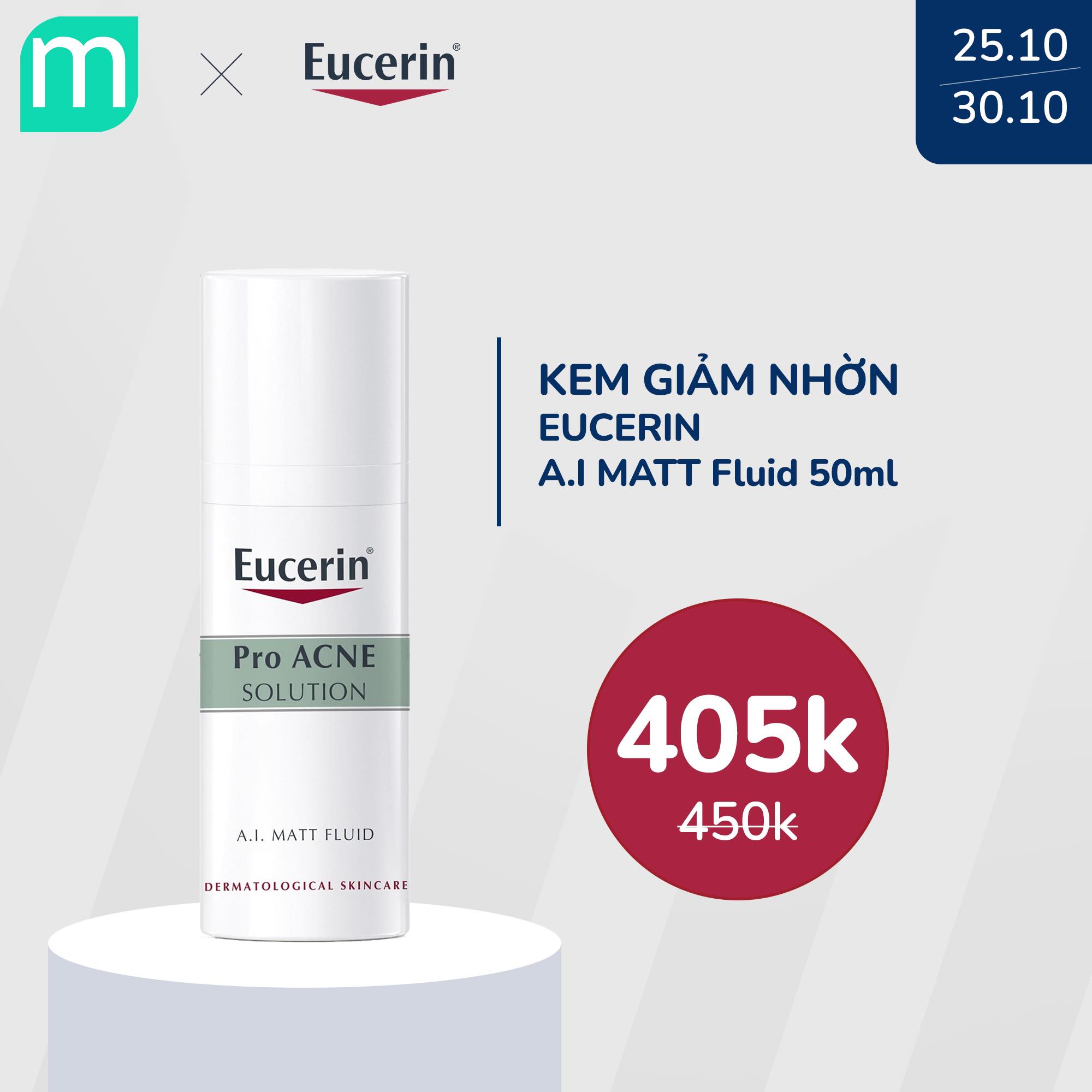 [EucerinxMint] Chương Trình Sale 10% Toàn Bộ Sản Phẩm Eucerin