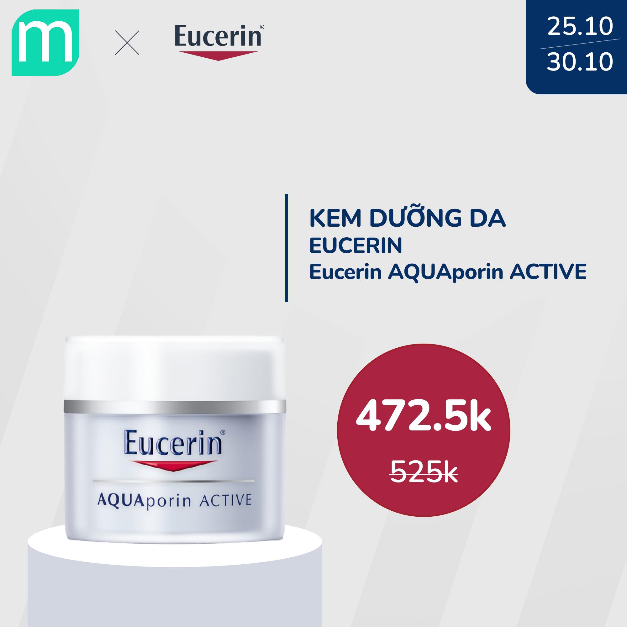 [EucerinxMint] Chương Trình Sale 10% Toàn Bộ Sản Phẩm Eucerin