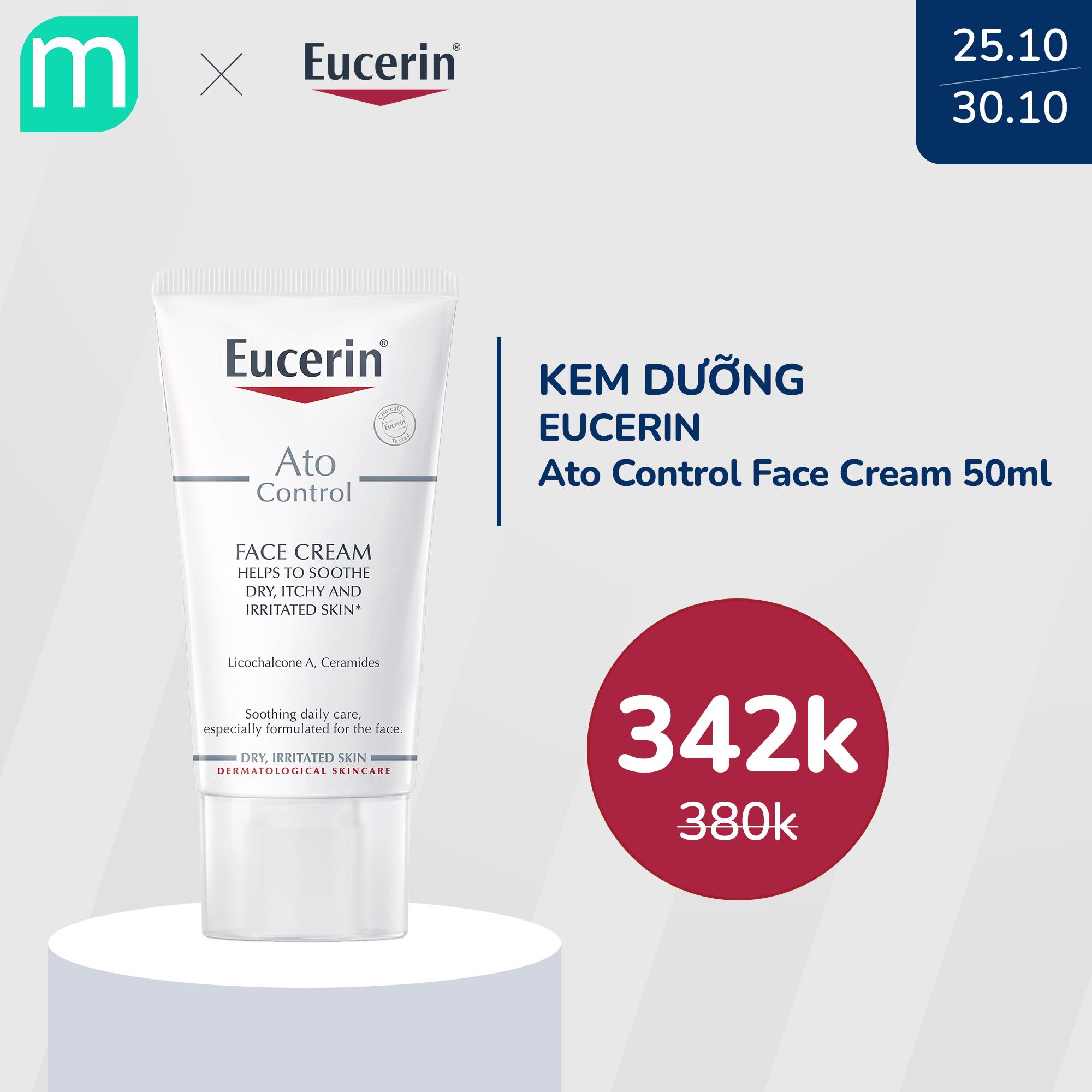 [EucerinxMint] Chương Trình Sale 10% Toàn Bộ Sản Phẩm Eucerin