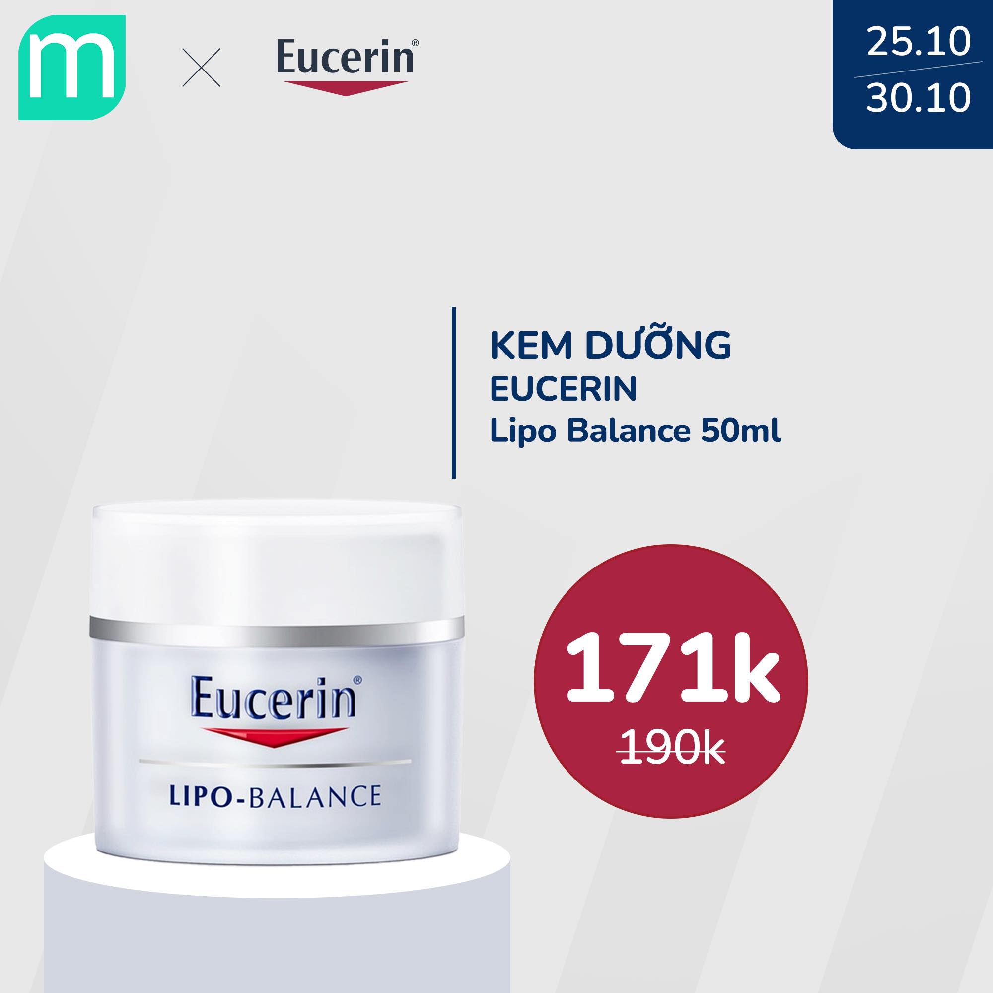 [EucerinxMint] Chương Trình Sale 10% Toàn Bộ Sản Phẩm Eucerin