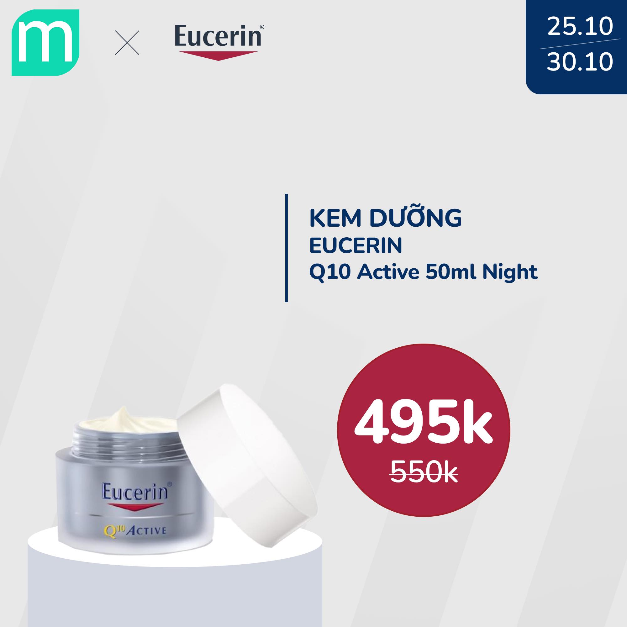 [EucerinxMint] Chương Trình Sale 10% Toàn Bộ Sản Phẩm Eucerin