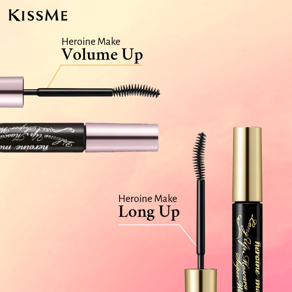 Mascara Kiss Me Nâng Cao Và Dày Mi Make Volume Up (Tím)