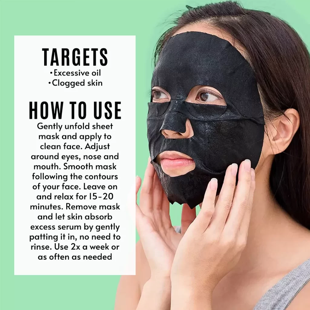 Mặt Nạ Giấy Freeman Detoxifying Charcoal Sea Salt Sheet Mask