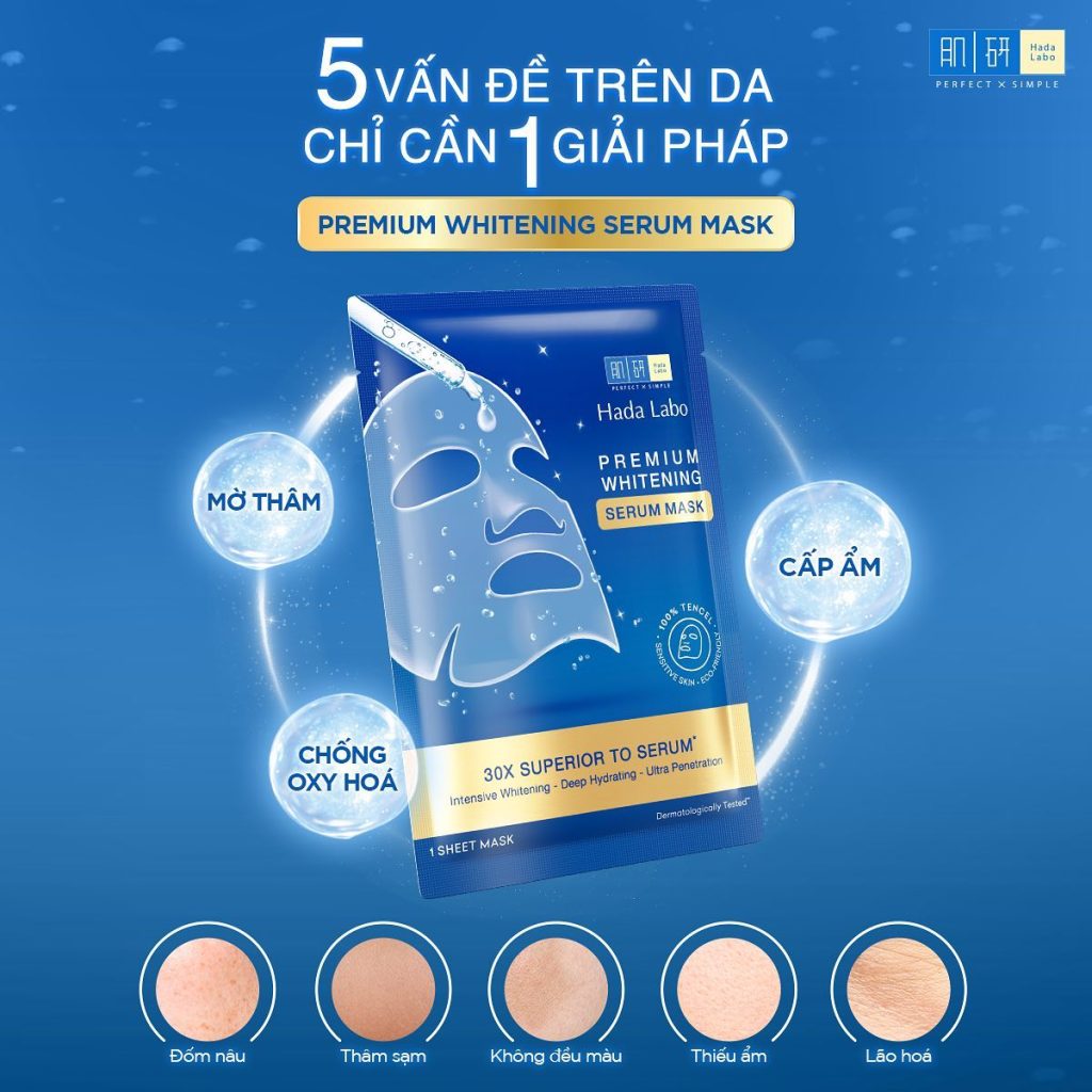 Mặt Nạ Hada Labo Premium Serum Mask