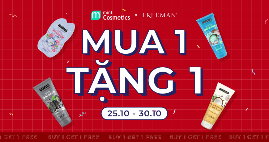 [MintxFreeman] Mua 1 Freeman Full Size Tặng 1 Freeman Sample Size