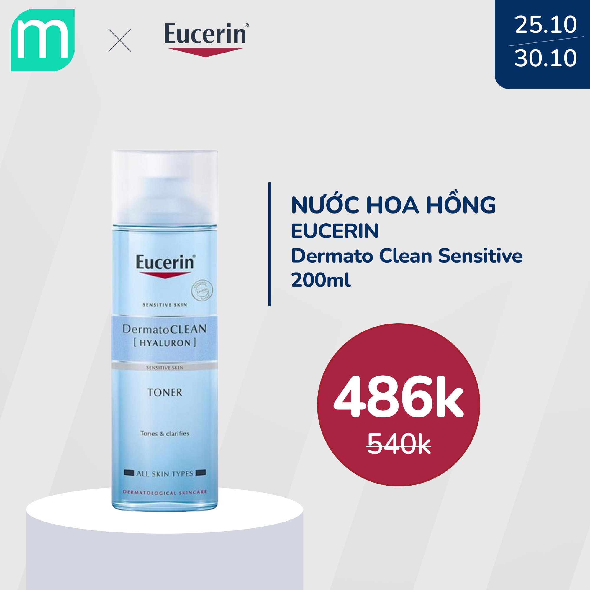[EucerinxMint] Chương Trình Sale 10% Toàn Bộ Sản Phẩm Eucerin