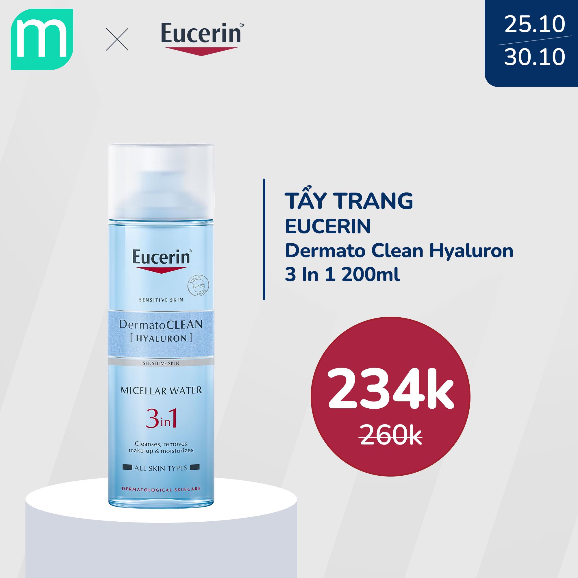 [EucerinxMint] Chương Trình Sale 10% Toàn Bộ Sản Phẩm Eucerin