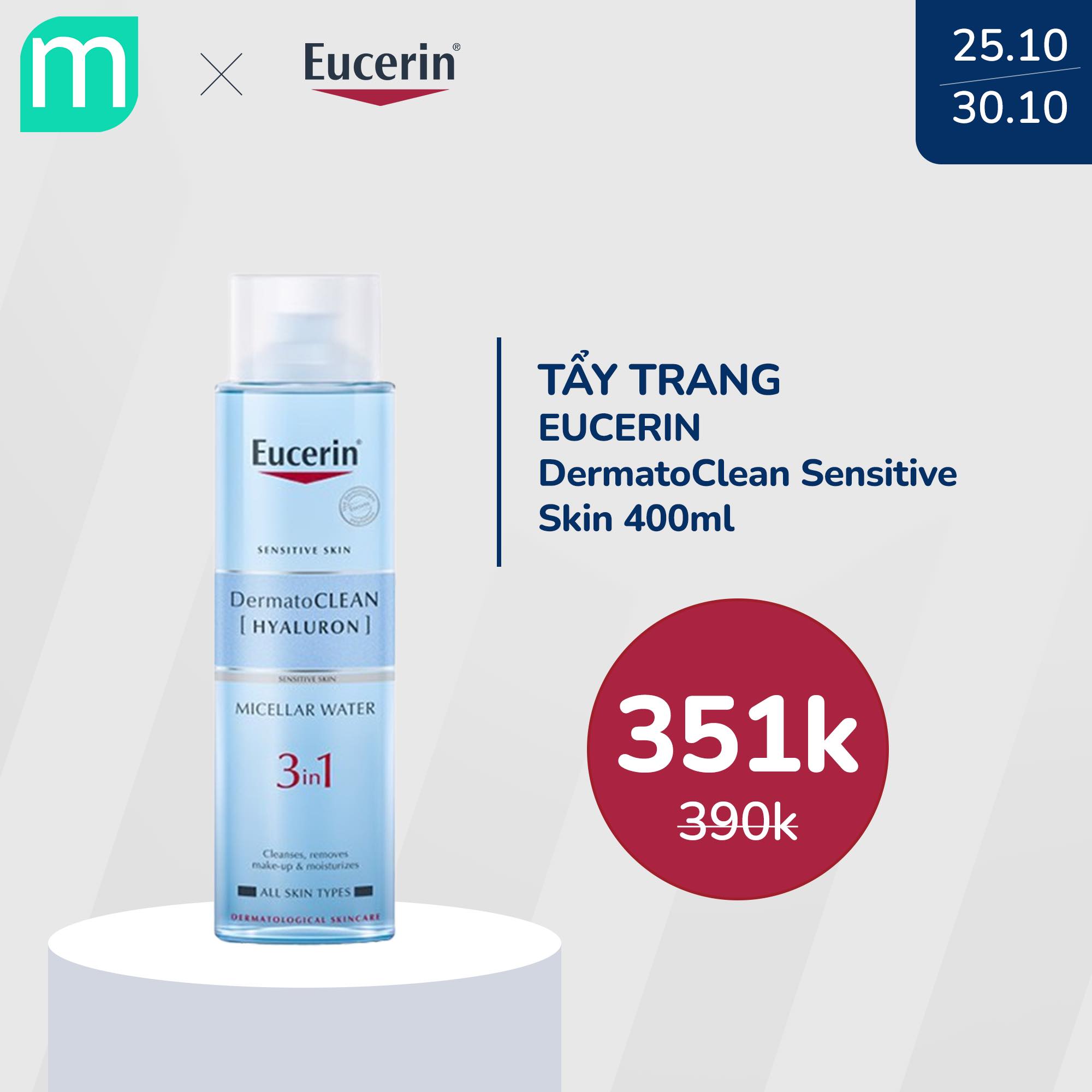 [EucerinxMint] Chương Trình Sale 10% Toàn Bộ Sản Phẩm Eucerin
