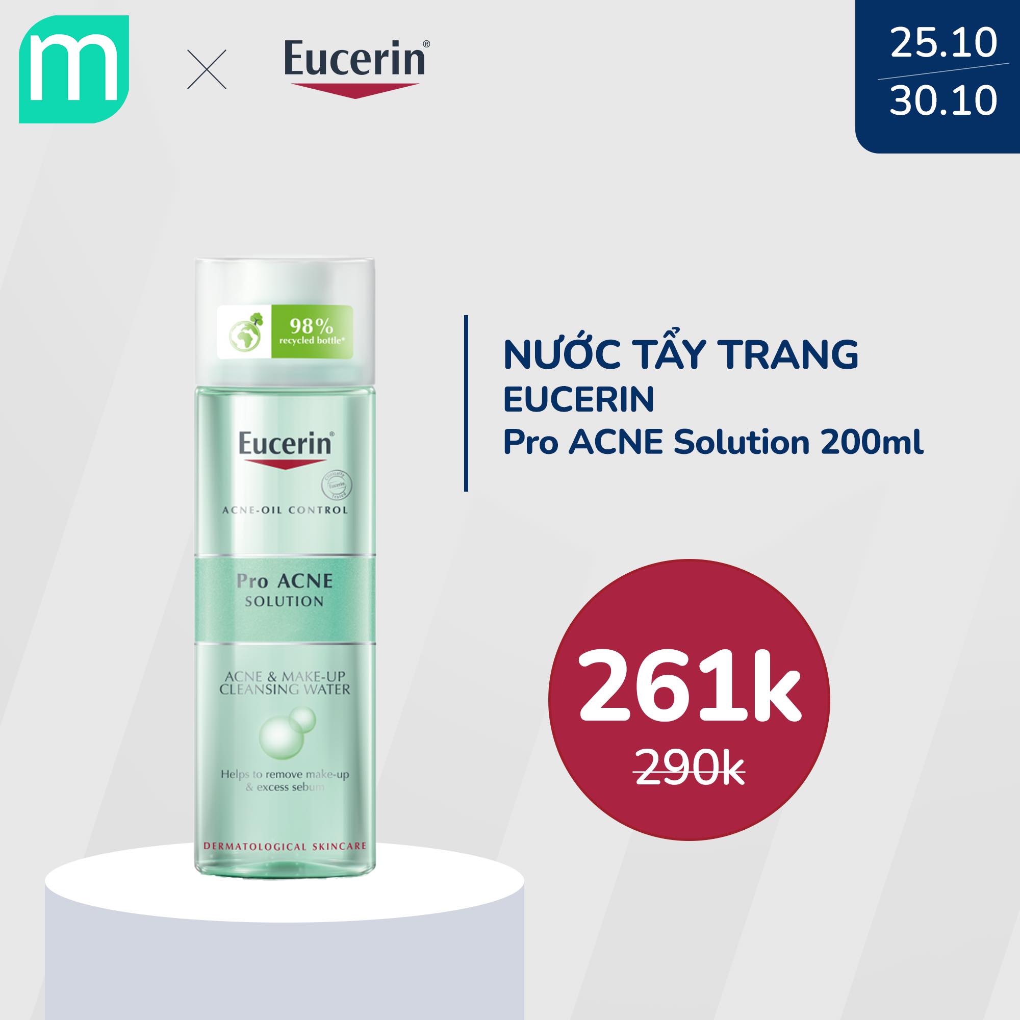 [EucerinxMint] Chương Trình Sale 10% Toàn Bộ Sản Phẩm Eucerin