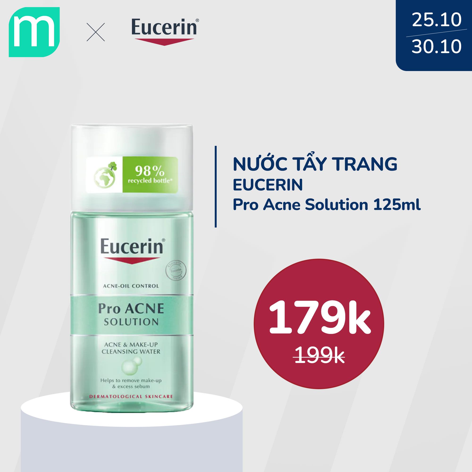 [EucerinxMint] Chương Trình Sale 10% Toàn Bộ Sản Phẩm Eucerin