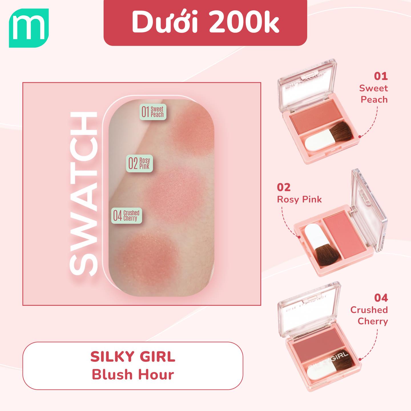 Tổng Hợp Phấn Má Với Nhiều Mức Giá