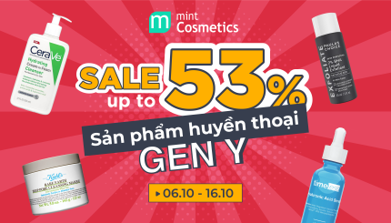 SALE up to 53% Sản Phẩm Huyền Thoại Gen Y