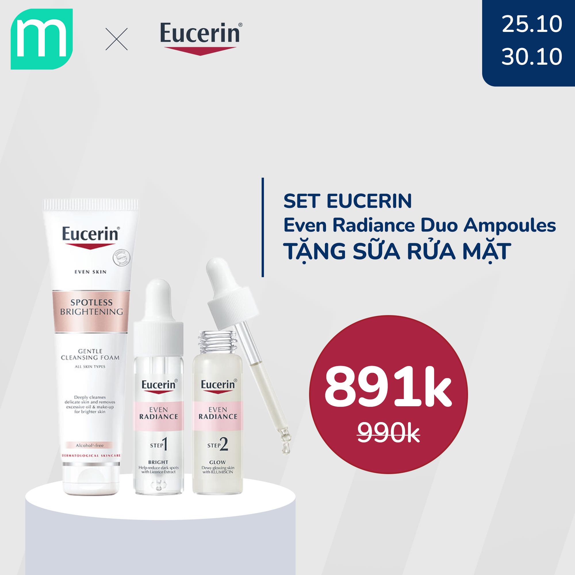[EucerinxMint] Chương Trình Sale 10% Toàn Bộ Sản Phẩm Eucerin