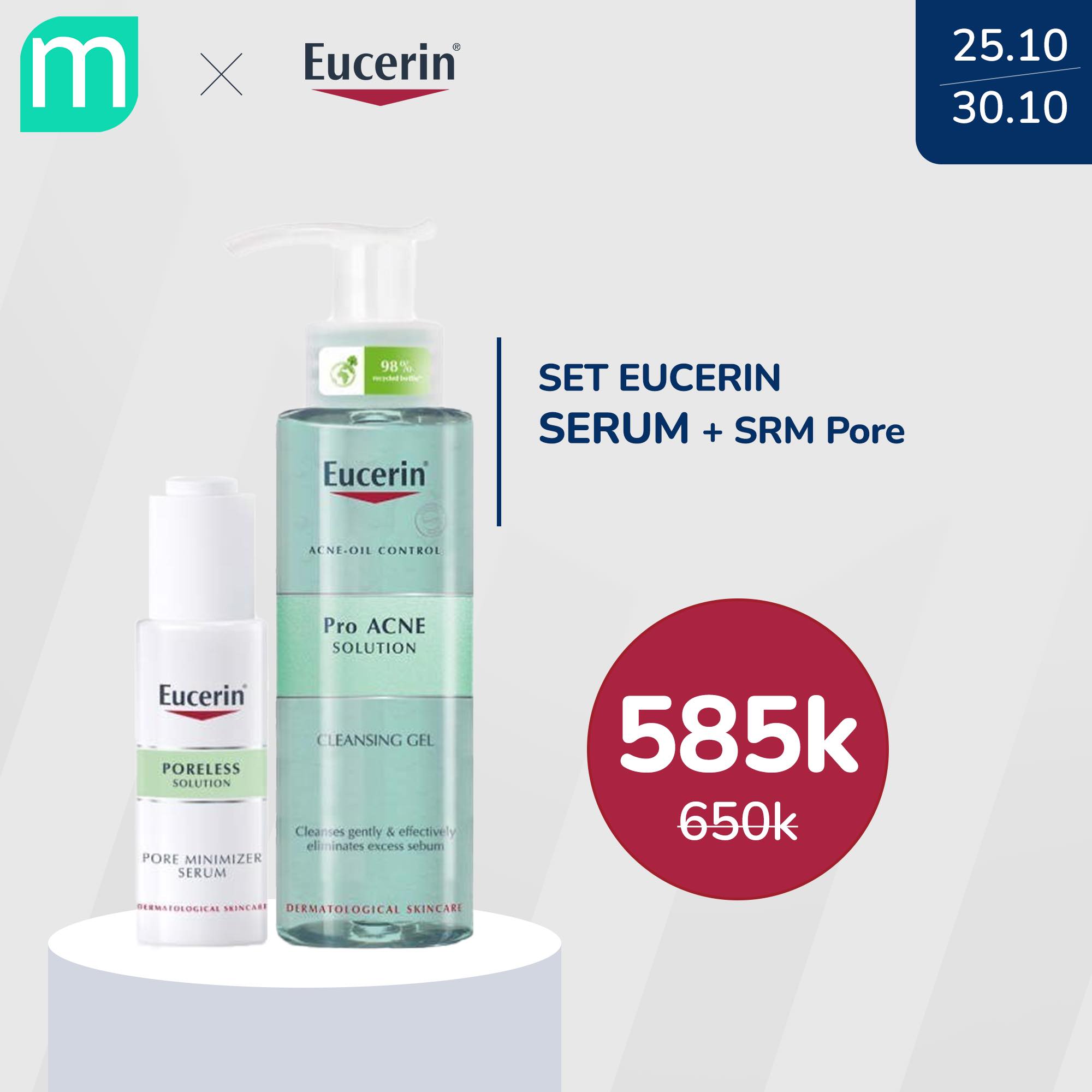 [EucerinxMint] Chương Trình Sale 10% Toàn Bộ Sản Phẩm Eucerin