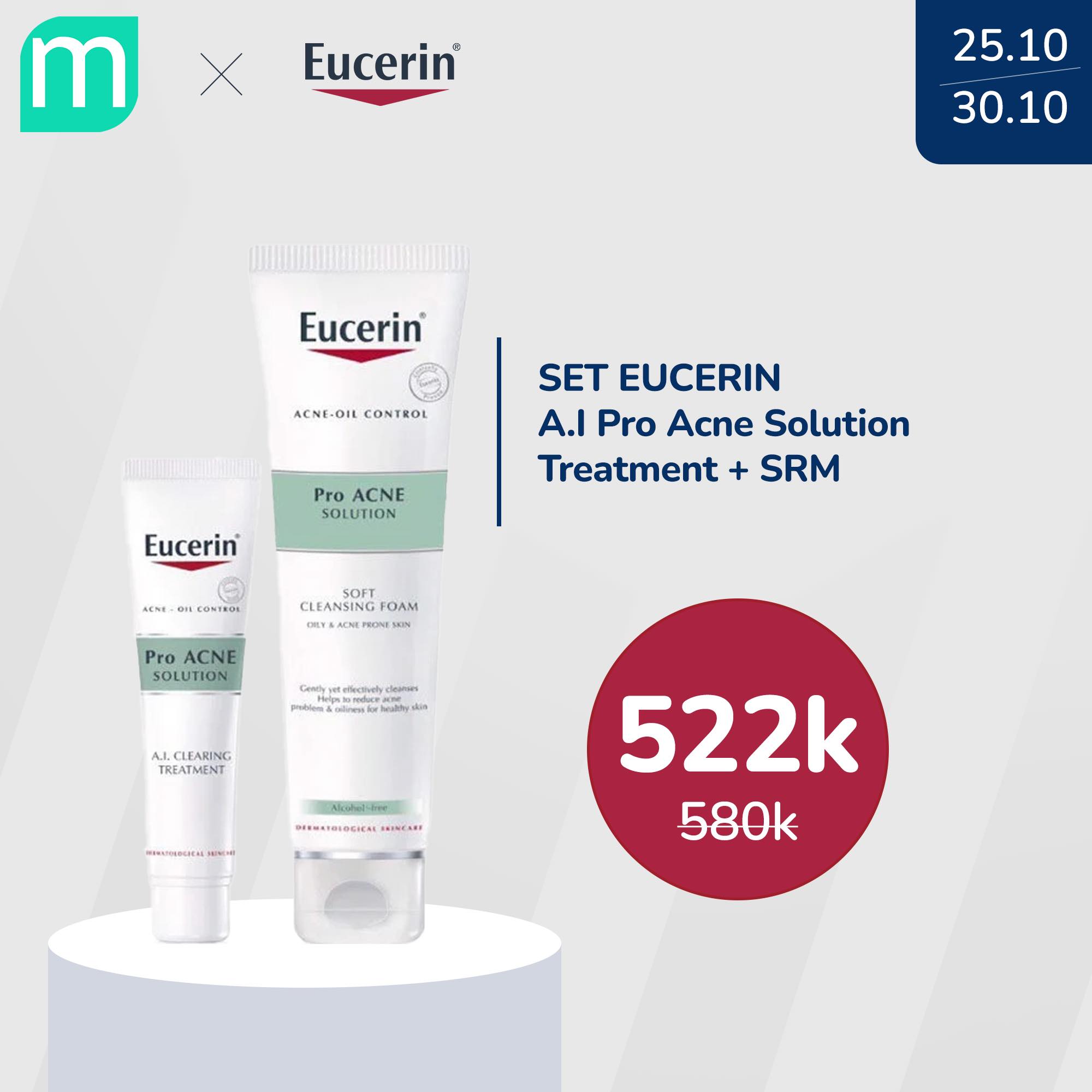 [EucerinxMint] Chương Trình Sale 10% Toàn Bộ Sản Phẩm Eucerin