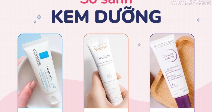 So Sánh 3 Kem Dưỡng Phục Hồi "Hot Hit" Nhà Mint