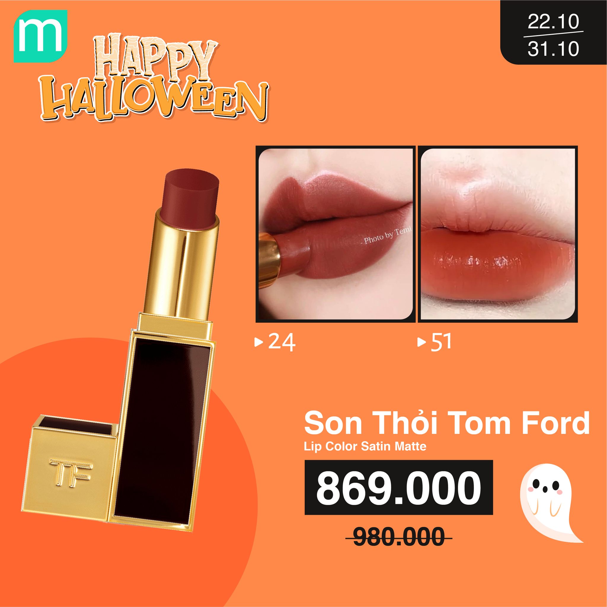 HAPPY HALLOWEEN: SALE up to 41% - Lễ Hội Ma, Tha Hồ Sắm