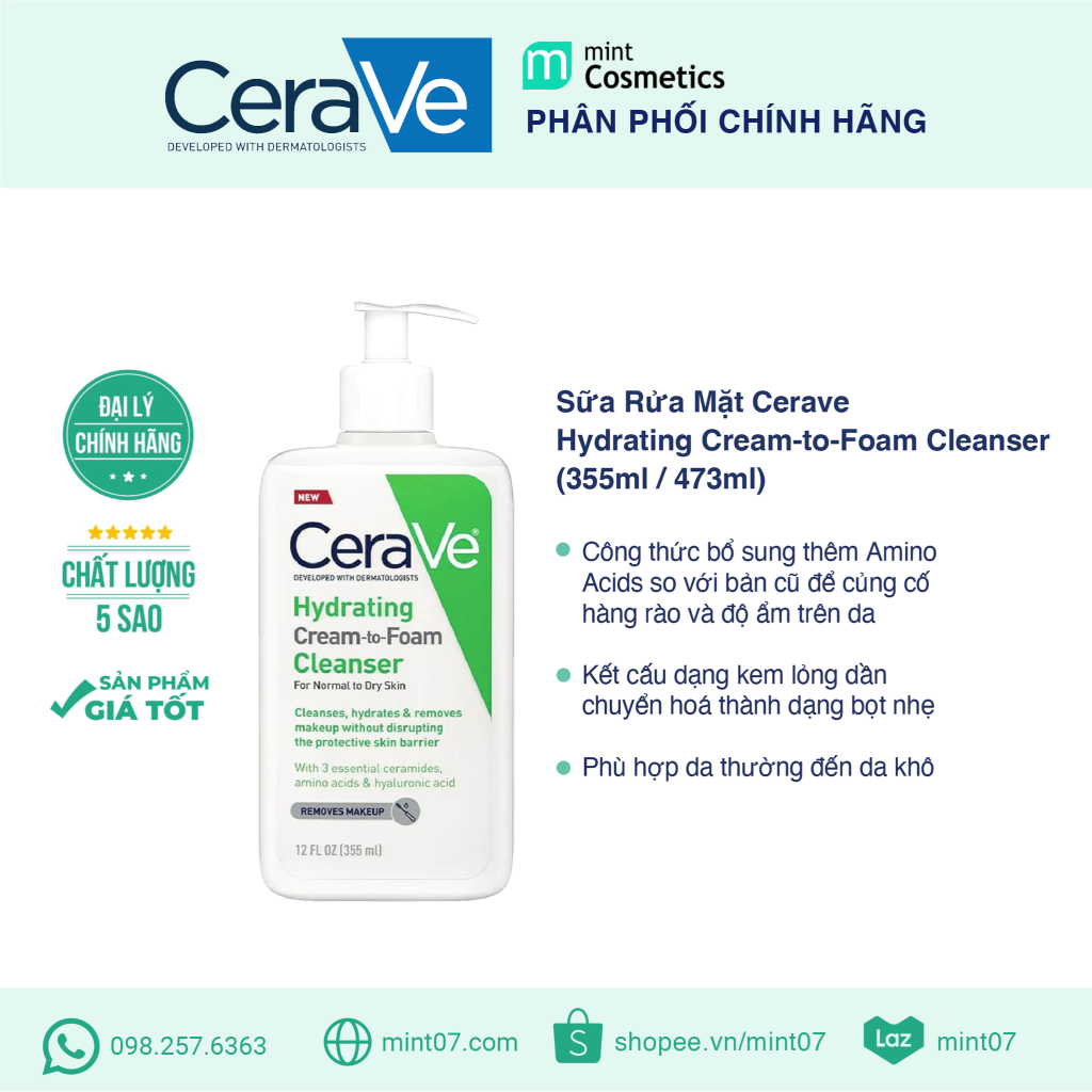 Tổng Hợp Sản Phẩm Chính Hãng Cerave Tổng Hợp Sản Phẩm Chính Hãng Cerave