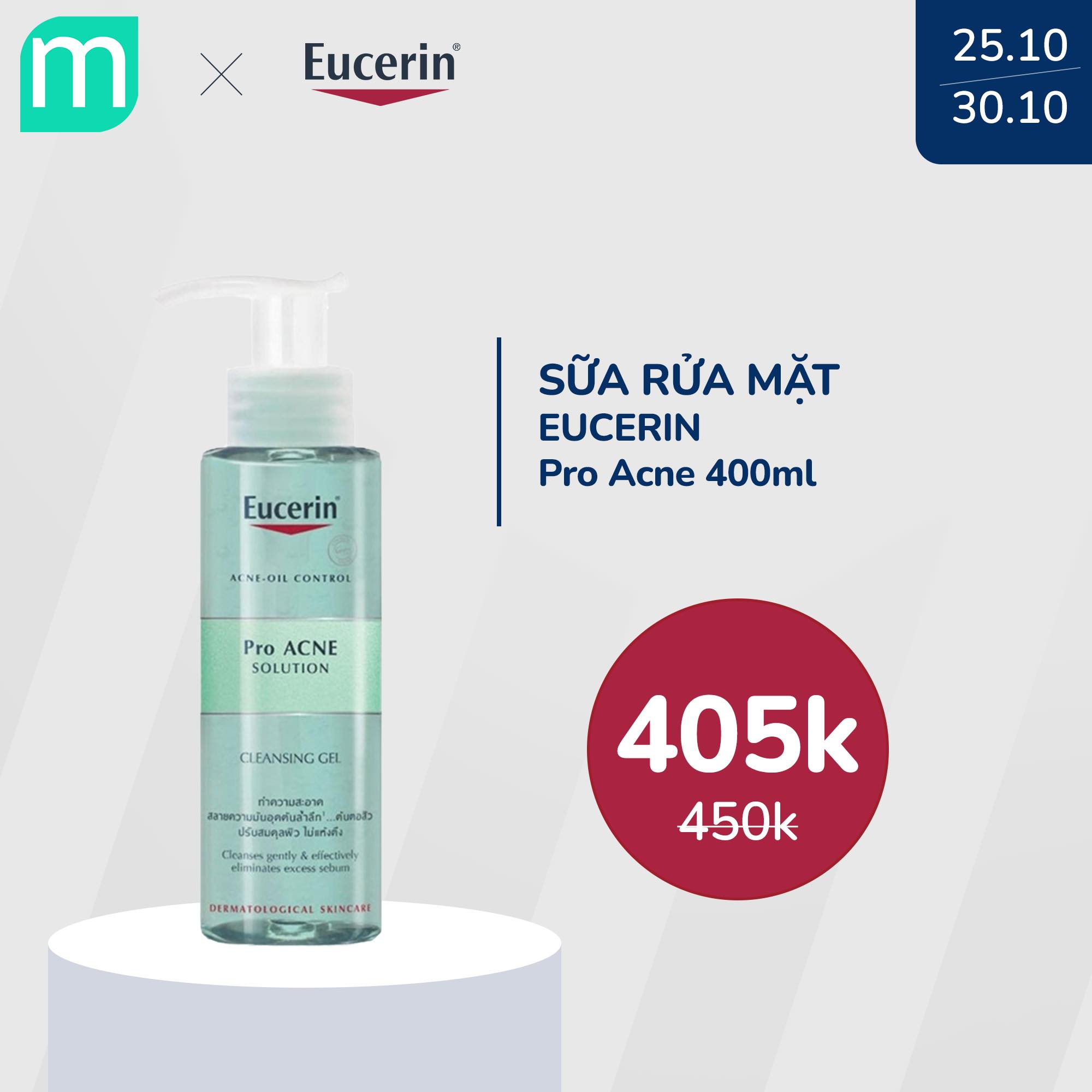 [EucerinxMint] Chương Trình Sale 10% Toàn Bộ Sản Phẩm Eucerin
