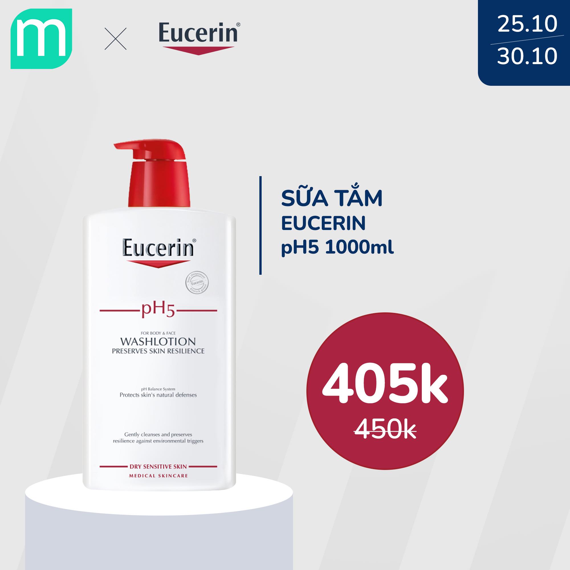 [EucerinxMint] Chương Trình Sale 10% Toàn Bộ Sản Phẩm Eucerin