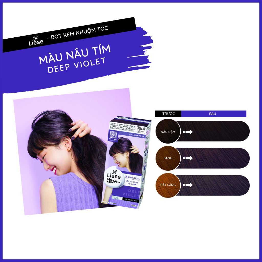 Thuốc Nhuộm Tóc Dạng Bọt Liese Prettia