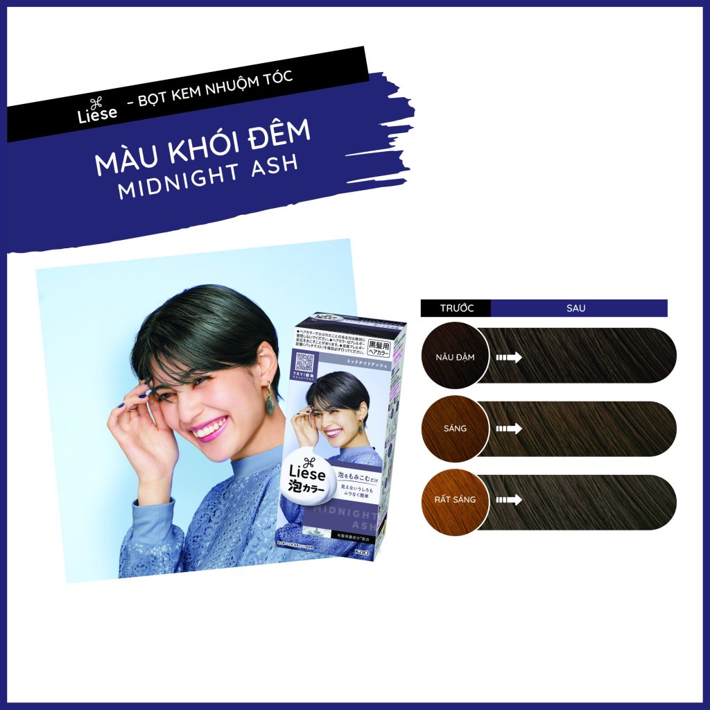 Thuốc Nhuộm Tóc Dạng Bọt Liese Prettia