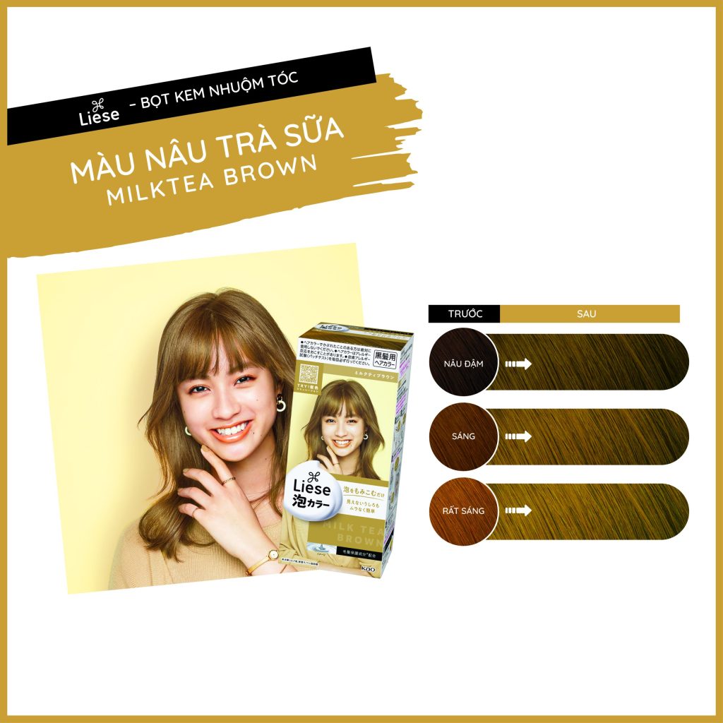 Thuốc Nhuộm Tóc Dạng Bọt Liese Prettia