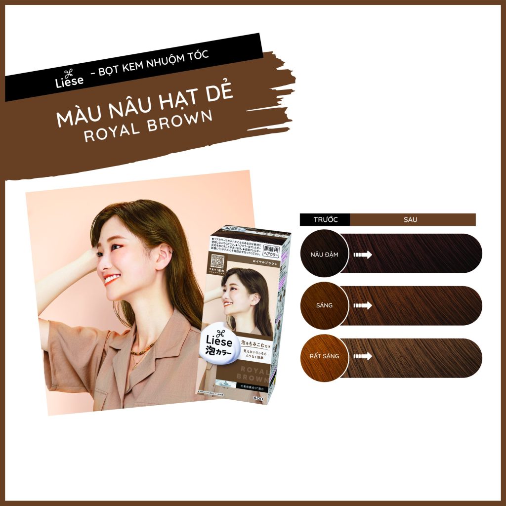 Thuốc Nhuộm Tóc Dạng Bọt Liese Prettia