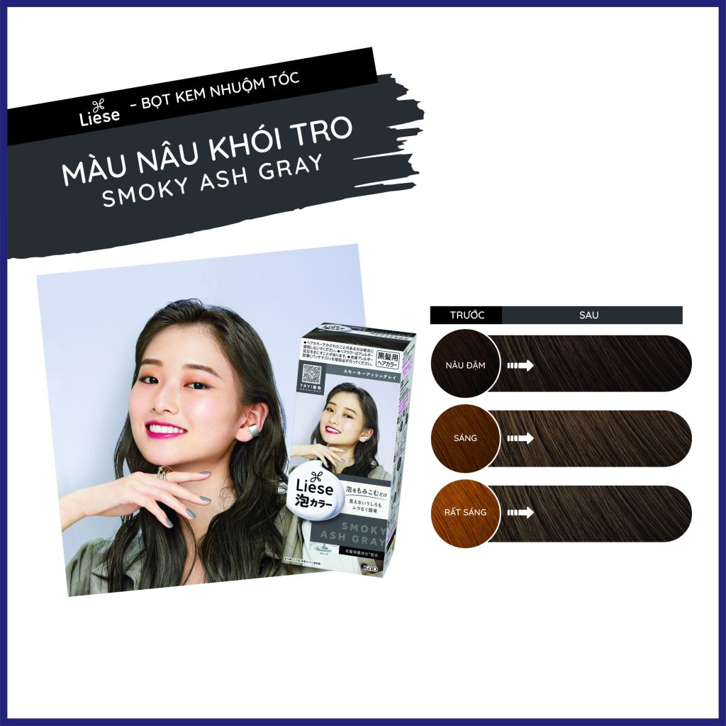 Thuốc Nhuộm Tóc Dạng Bọt Liese Prettia