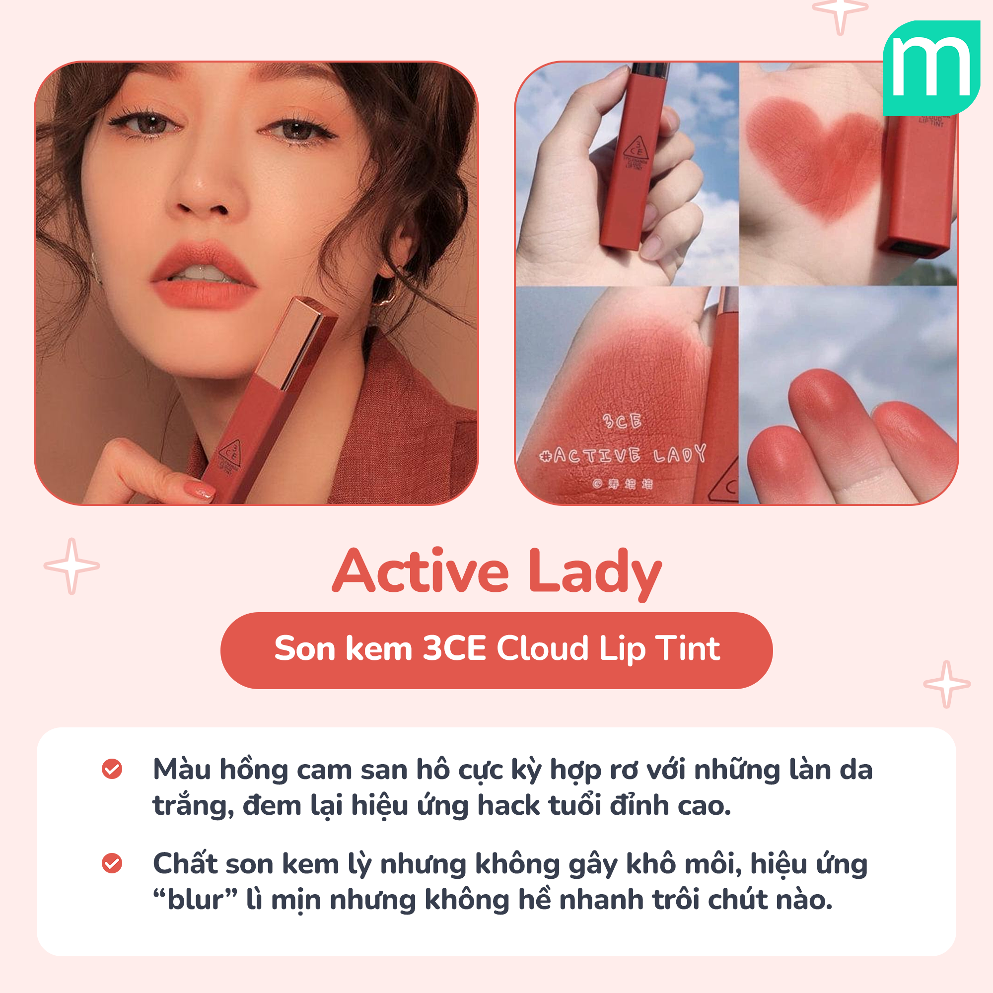 TOP 3 Màu Son Hack Tuổi Đỉnh Cao TOP 3 Màu Son Hack Tuổi Đỉnh Cao
