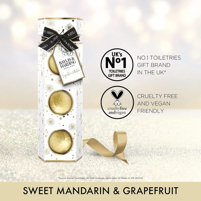 Viên Thả Bồn Tắm Baylis & Harding Sweet Mandarin & Grapefruit 3 Bath Fizzer Viên Thả Bồn Tắm Baylis & Harding Sweet Mandarin & Grapefruit 3 Bath Fizzer