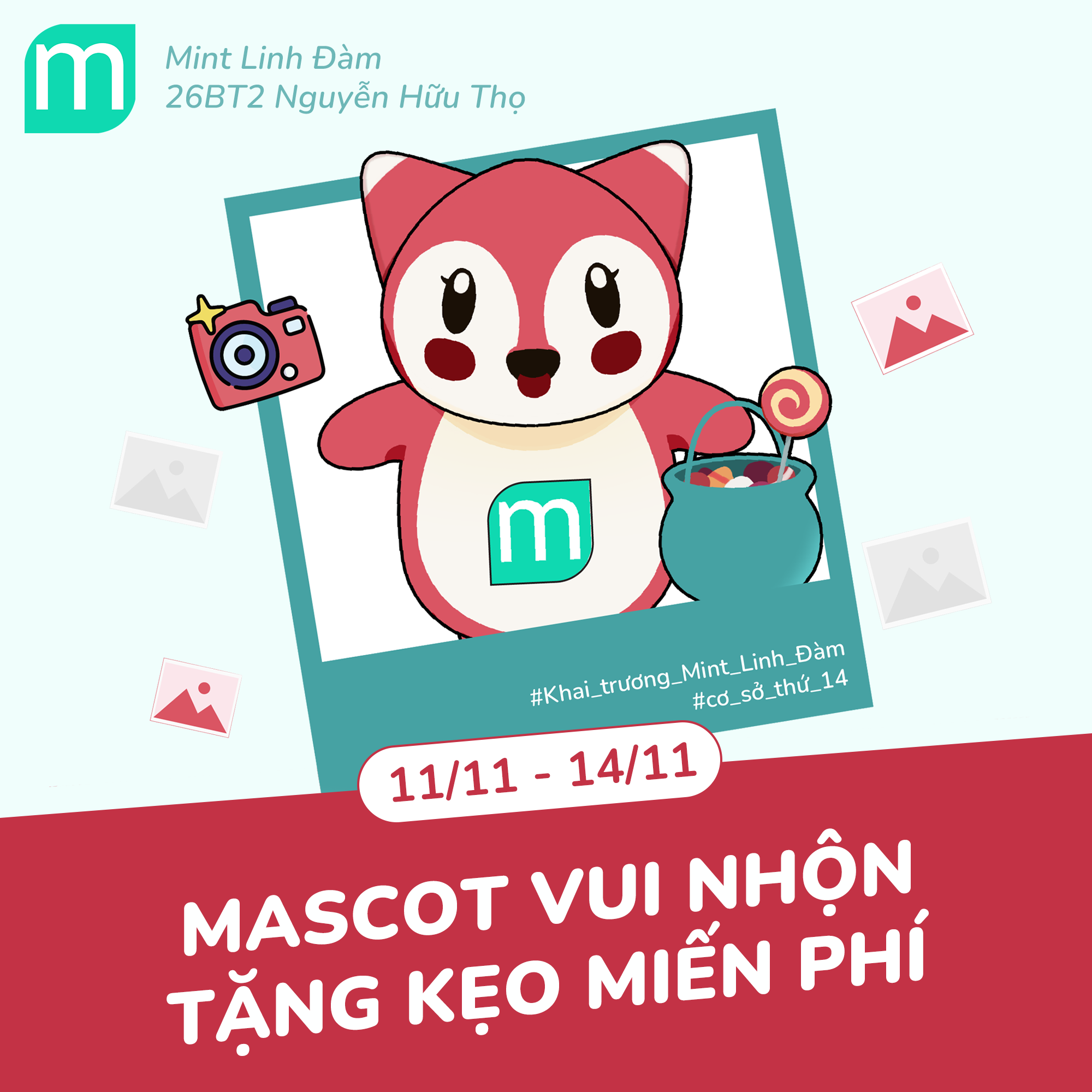 KHAI TRƯƠNG - MINT LINH ĐÀM - SĂN SALE LIÊN HOÀN