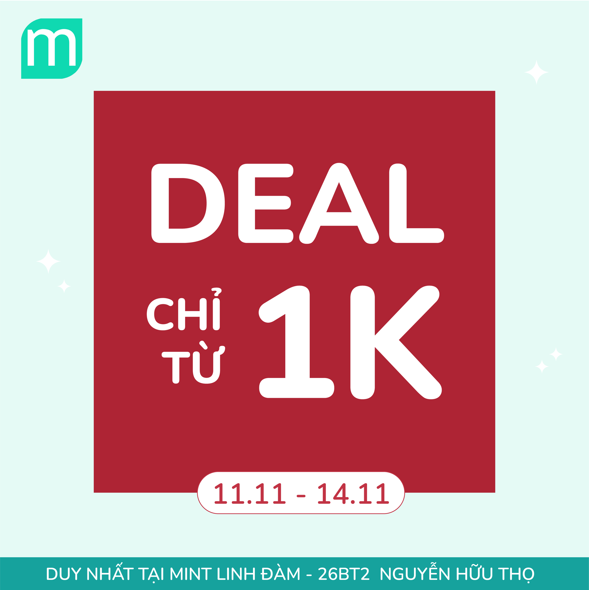 KHAI TRƯƠNG - MINT LINH ĐÀM - SĂN SALE LIÊN HOÀN