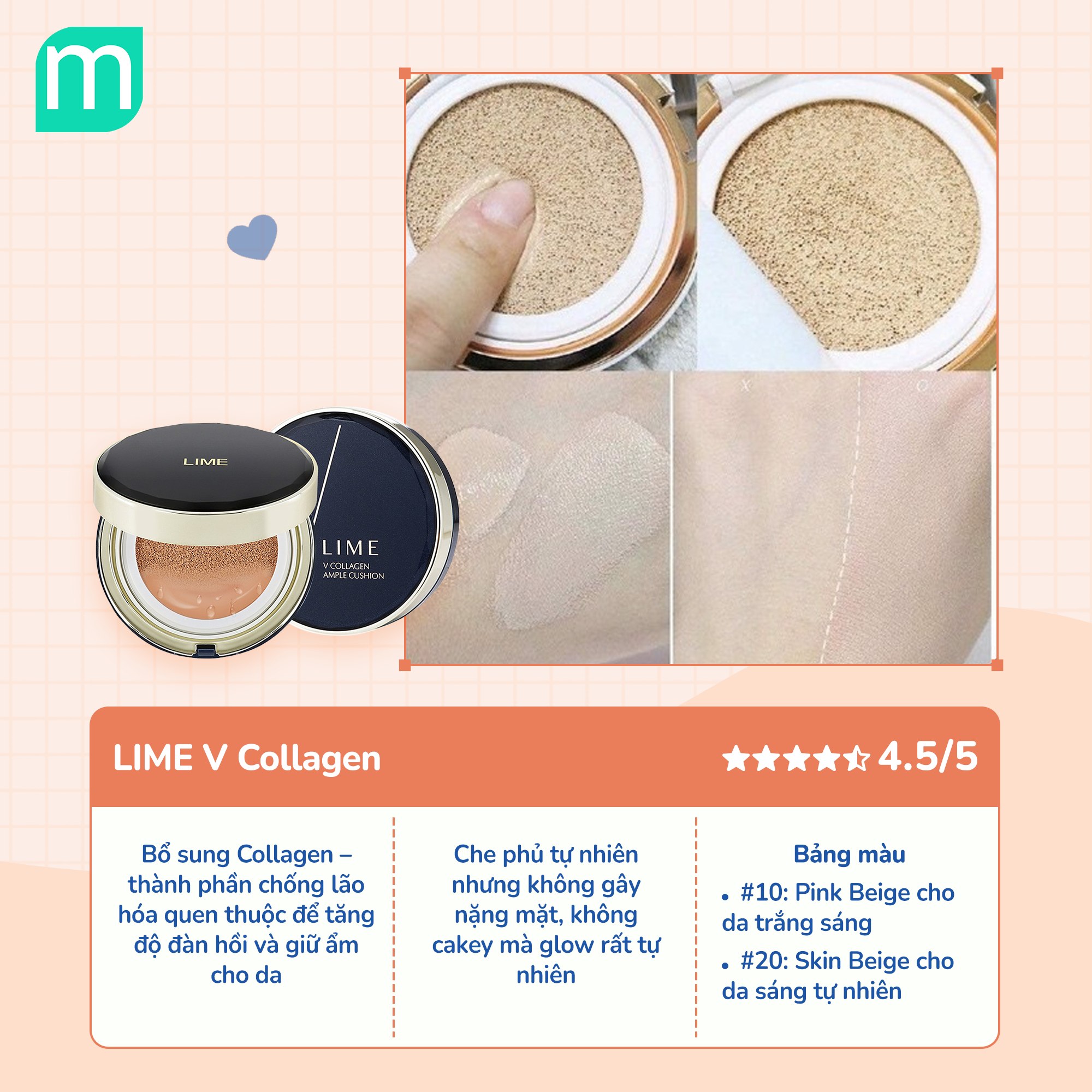 Chọn Cushion Cho Lớp Nền Căng Mọng