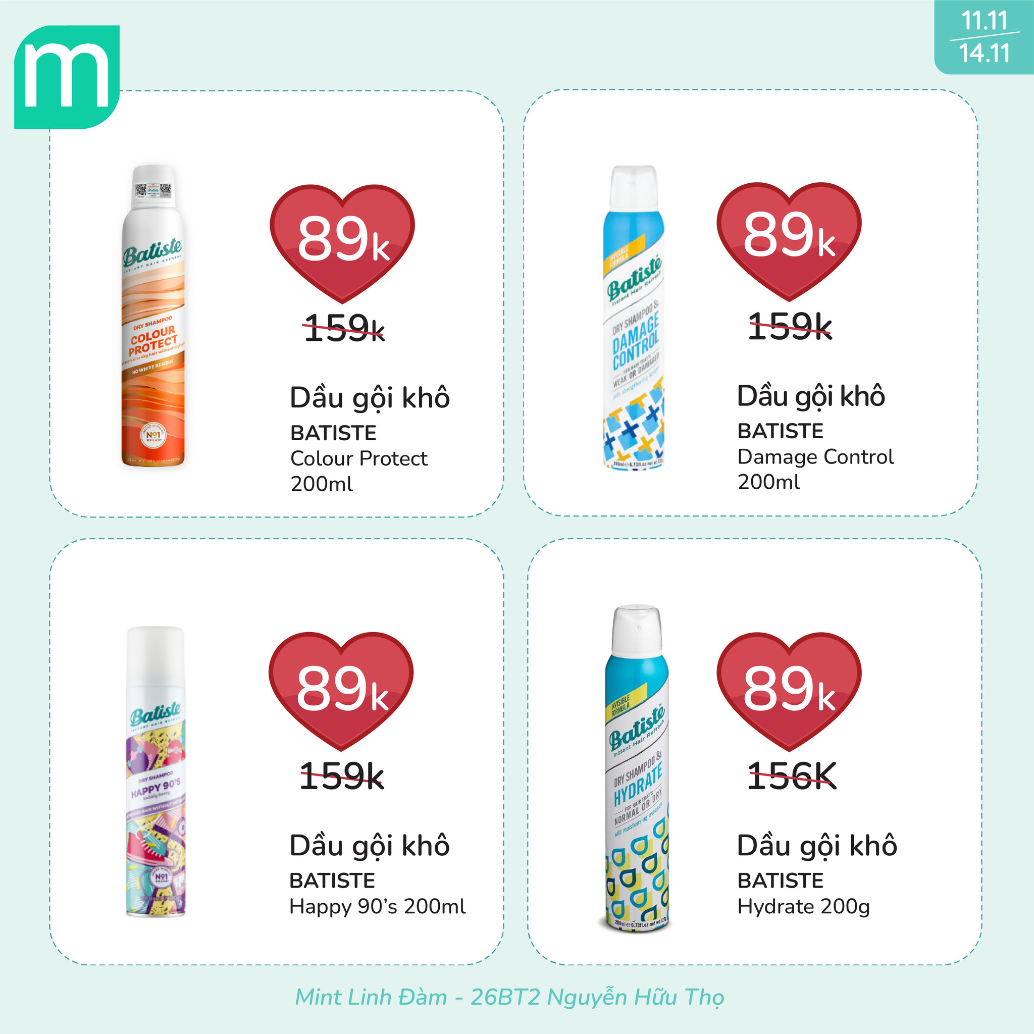 KHAI TRƯƠNG - MINT LINH ĐÀM - SĂN SALE LIÊN HOÀN