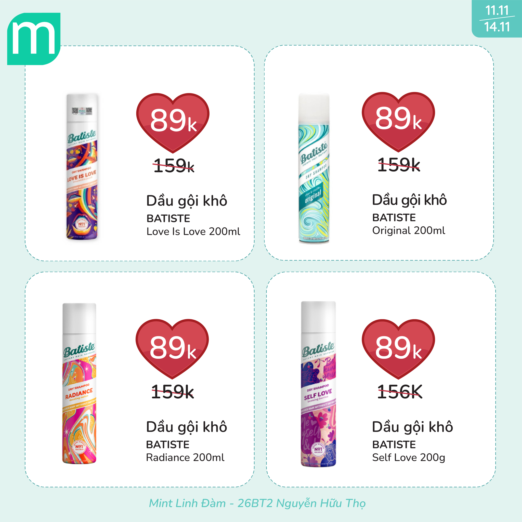 KHAI TRƯƠNG - MINT LINH ĐÀM - SĂN SALE LIÊN HOÀN