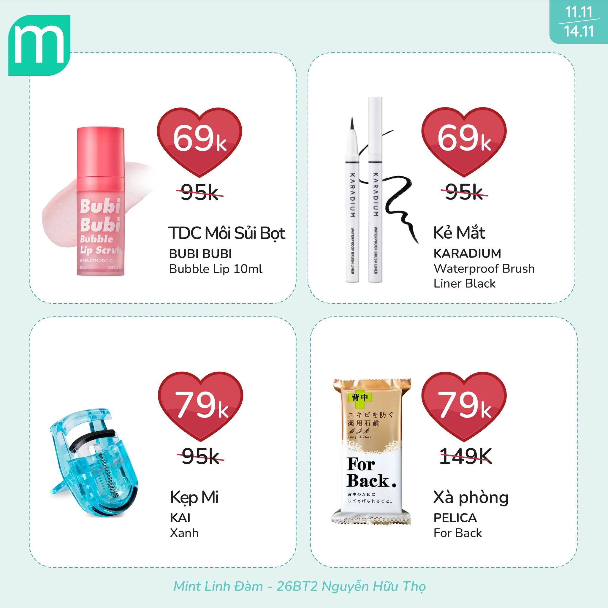 KHAI TRƯƠNG - MINT LINH ĐÀM - SĂN SALE LIÊN HOÀN