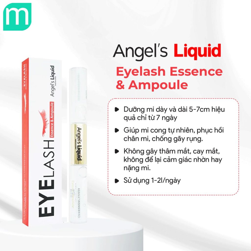 Dưỡng Mi Angel’s Liquid Eyelash Essence & Ampoule