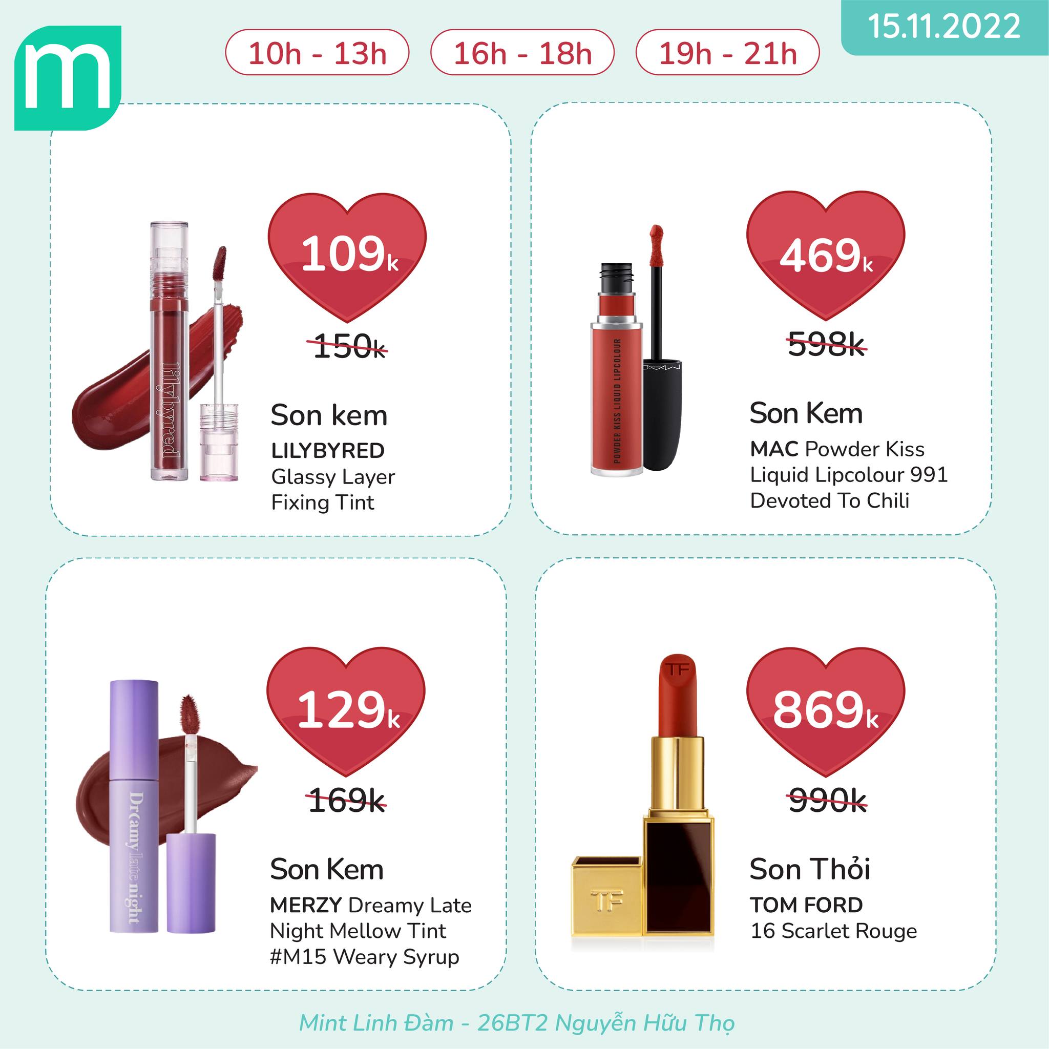 KHAI TRƯƠNG - MINT LINH ĐÀM - SĂN SALE LIÊN HOÀN
