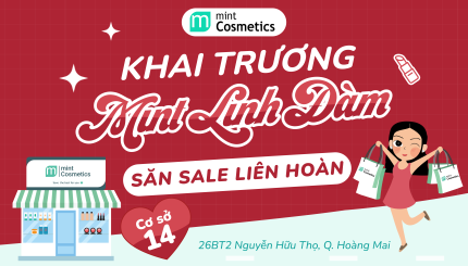 KHAI TRƯƠNG - MINT LINH ĐÀM - SĂN SALE LIÊN HOÀN