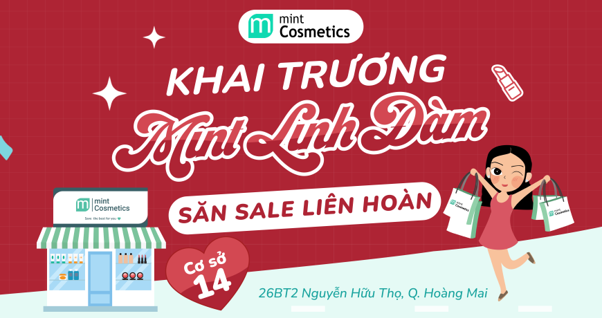 KHAI TRƯƠNG - MINT LINH ĐÀM - SĂN SALE LIÊN HOÀN
