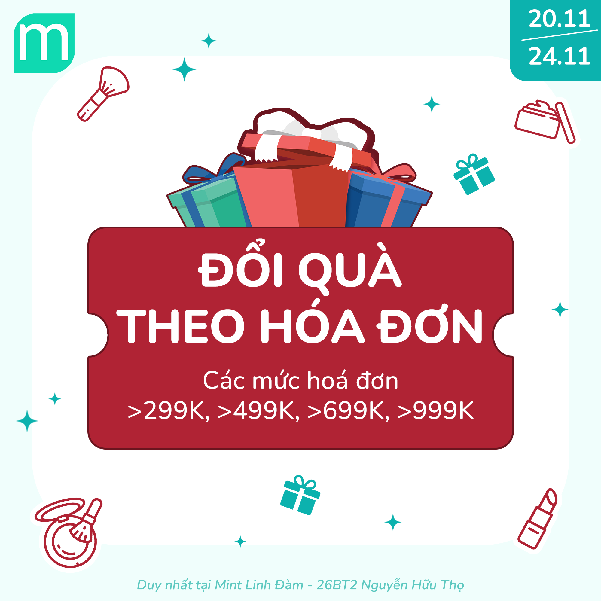 KHAI TRƯƠNG - MINT LINH ĐÀM - SĂN SALE LIÊN HOÀN