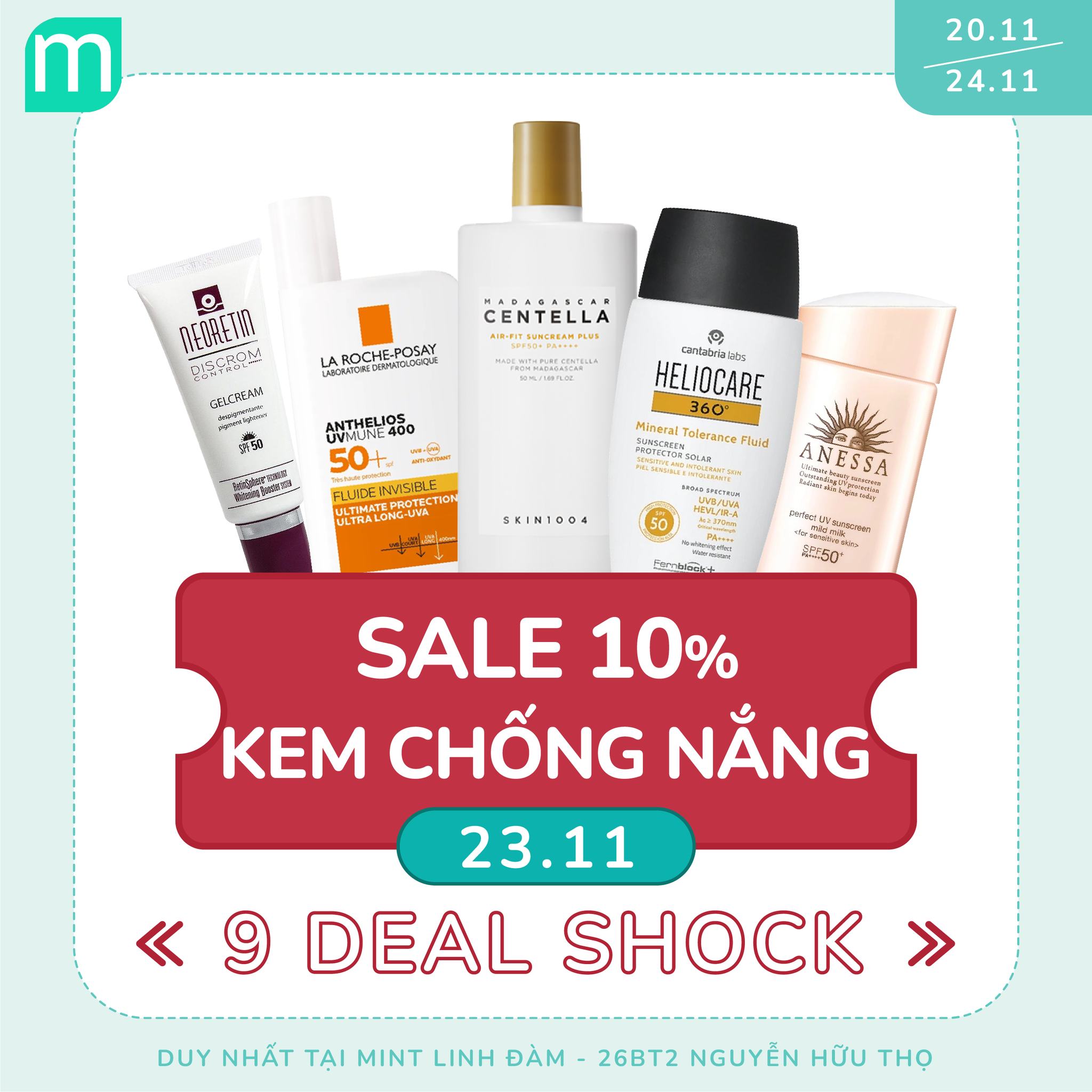 KHAI TRƯƠNG - MINT LINH ĐÀM - SĂN SALE LIÊN HOÀN