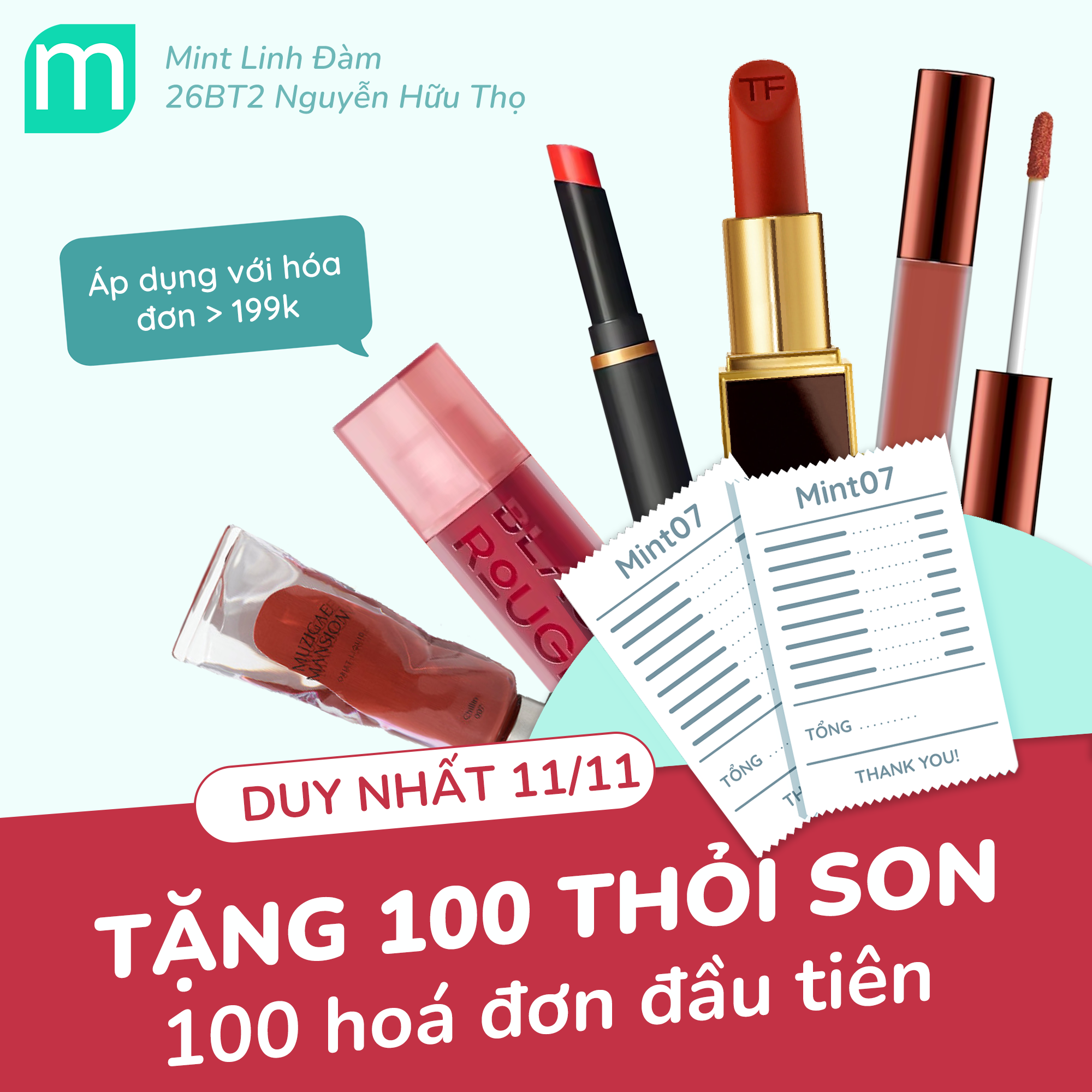 KHAI TRƯƠNG - MINT LINH ĐÀM - SĂN SALE LIÊN HOÀN
